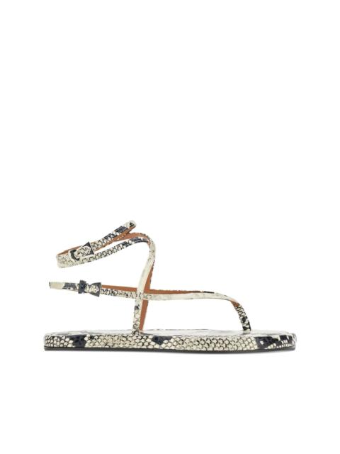 PARIS TEXAS Hydra flat sandals