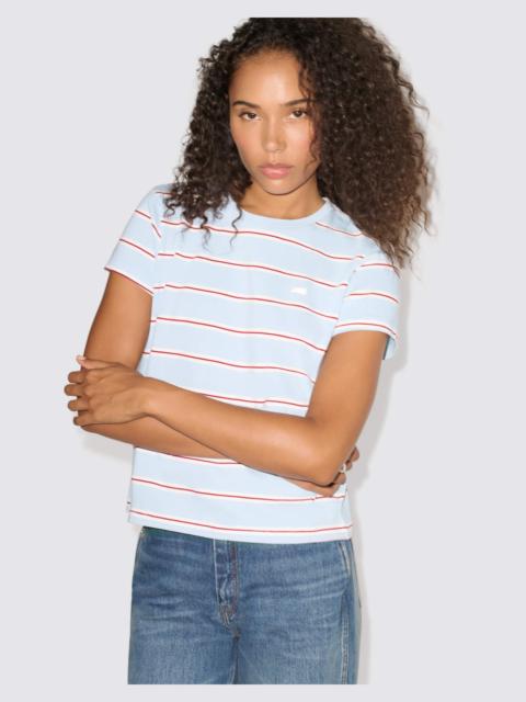 RE/DONE Classic Tee - Blue Stripe