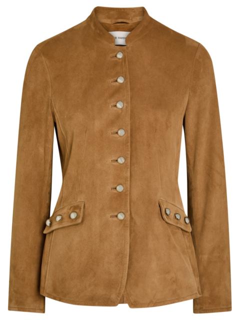 NOUR HAMMOUR Nour Hammour Honoré Suede Jacket
