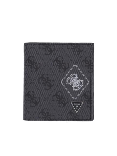 GUESS USA logo-pattern wallet