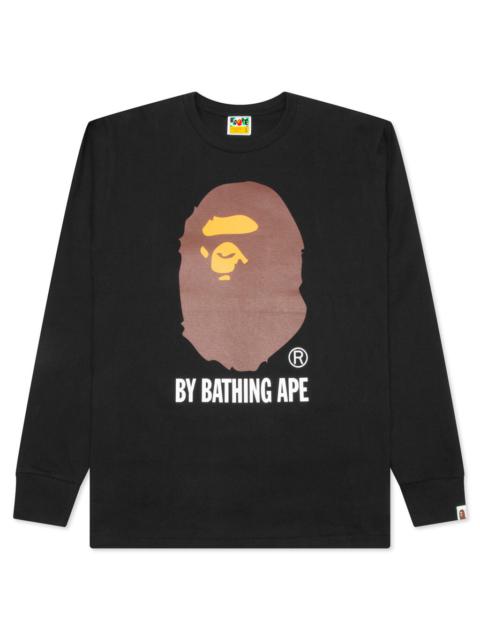 BY BATHING APE L/S TEE - BLACK