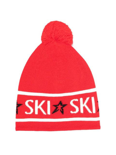 PERFECT MOMENT ski merino wool beanie