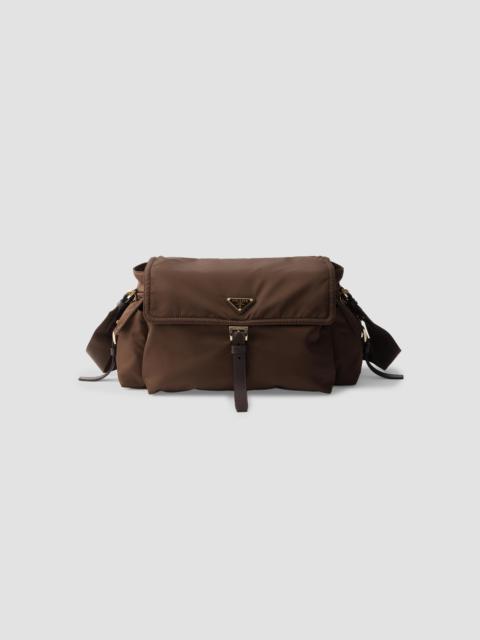 Prada Women's Large Explore Re-Nylon Shoulder Bag - Dark Brown