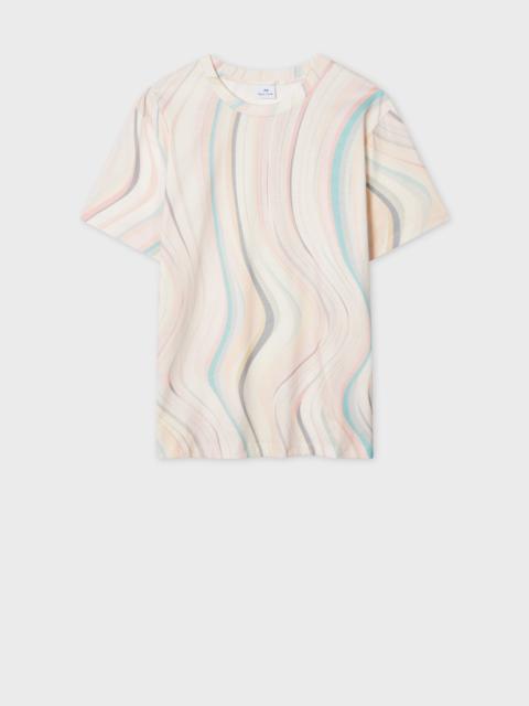 Paul Smith Women's 'Faded Swirl' Cotton T-Shirt
