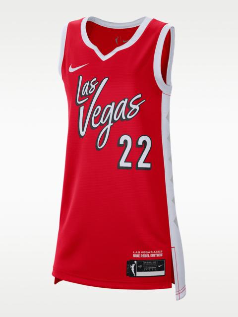 Nike A'ja Wilson Las Vegas Aces 2026 Rebel Edition Nike Dri-FIT WNBA Rebel Jersey