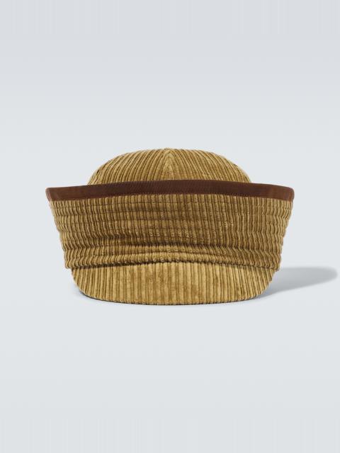 Corduroy hat