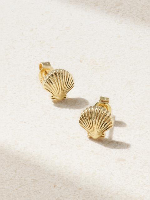 MATEO Mini Venus 14-karat Gold Earrings