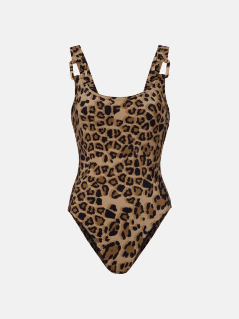 KARLA COLLETTO Izzy leopard-print swimsuit