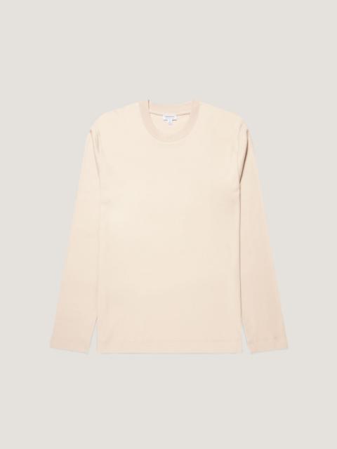 Sunspel Long Sleeve Heavyweight T‑shirt