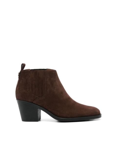 Tod's 65mm suede ankle boots