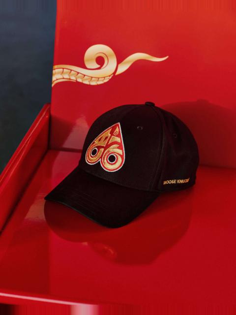 MOOSE KNUCKLES LUNAR NEW YEAR LOGO CAP