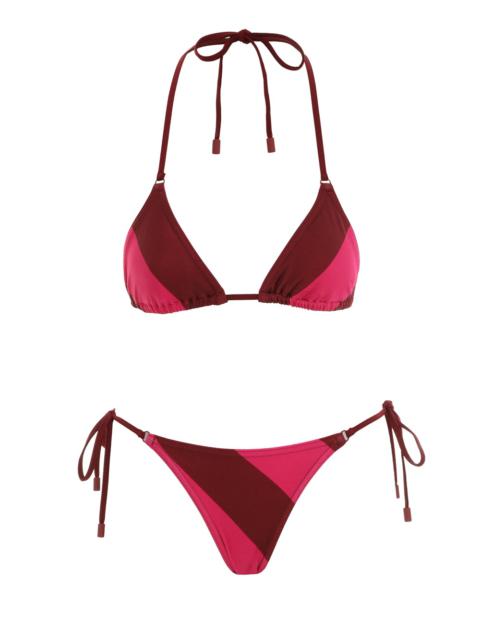 Zimmermann TIGGY STRIPE MINI TRI BIKINI