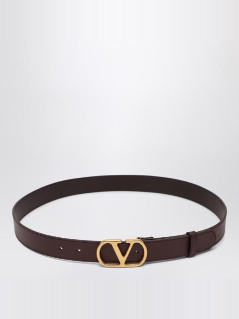 Valentino Vlogo Signature dark brown belt