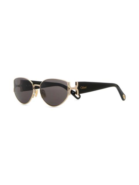 Chloé Black Acetate Sunglasses