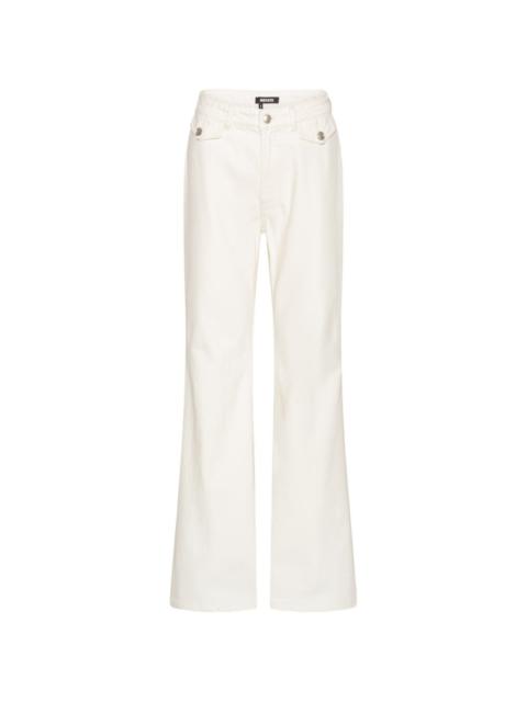 ROTATE high-waisted flared jeans