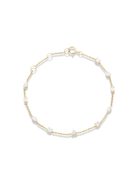 STONE AND STRAND LAB-Created Diamond Carnival Station Bracelet