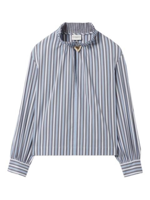 Claudie Pierlot striped cotton top