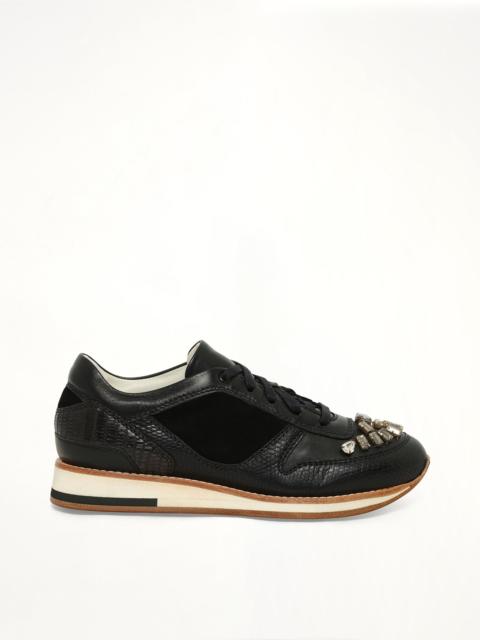 Lanvin Running Sneaker in Black