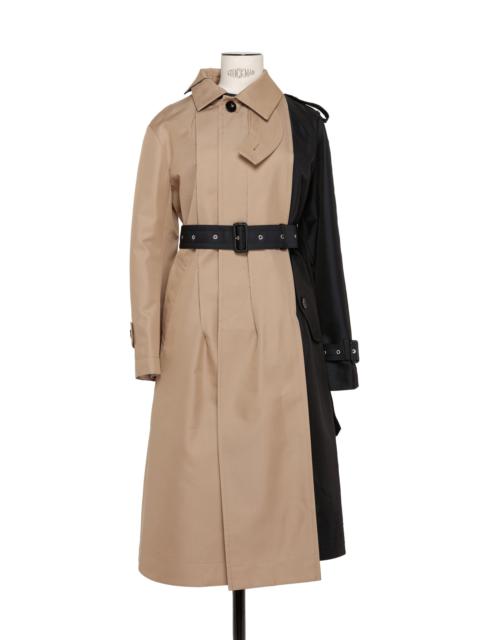 sacai Cotton Gabardine Coat