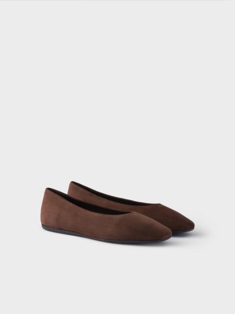 Prada Suede ballerinas