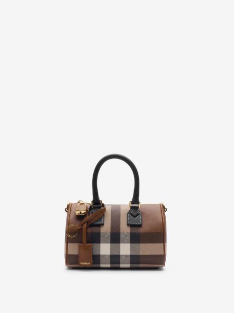 Burberry Mini Check Bowling Bag