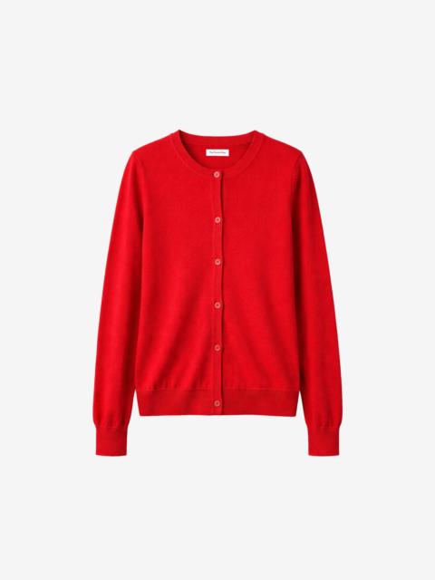 The Frankie Shop Mahim Superfine Wool Cardigan - Red