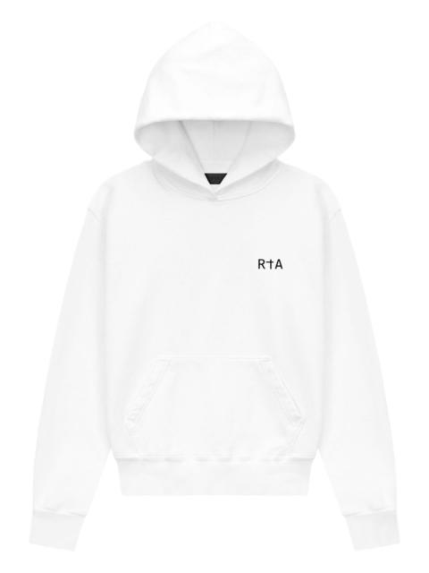 RTA Dion cross-print hoodie