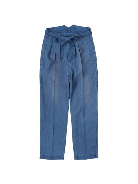 visvim HAKAMA PANTS DMGD INDIGO