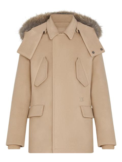 Louis Vuitton Parka With Fur Hood