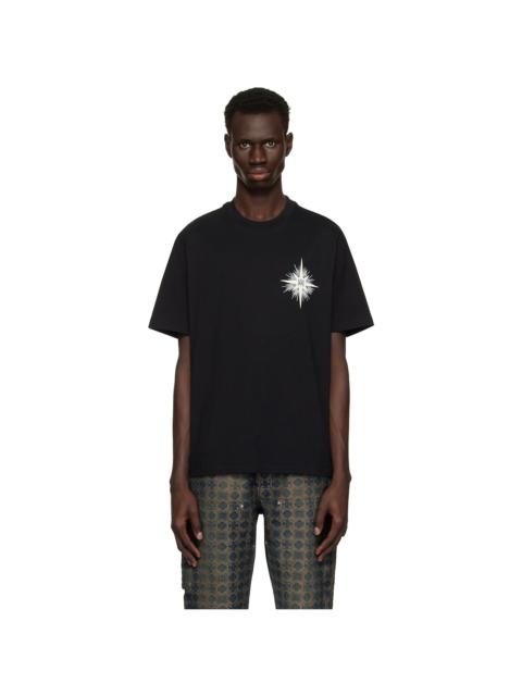 AMIRI Black 'Amiri' Starburst T-shirt
