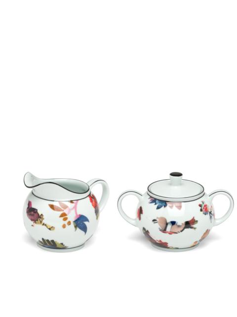 Prada Porcelain milk jug and sugar bowl set