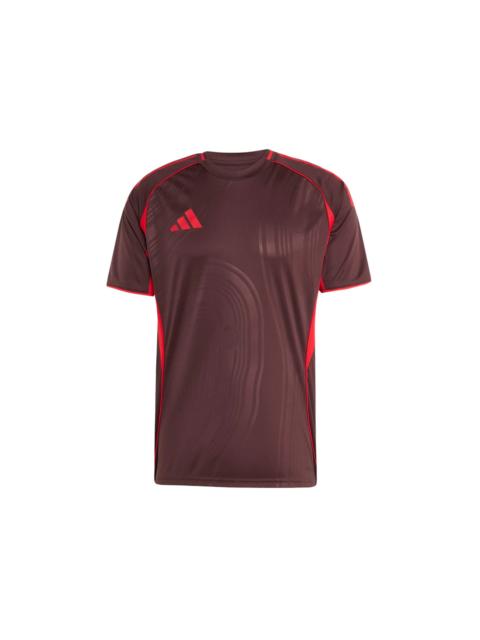 adidas adidas Tiro 25 Competition Match Earth Day Jersey Aurora Ruby Brown