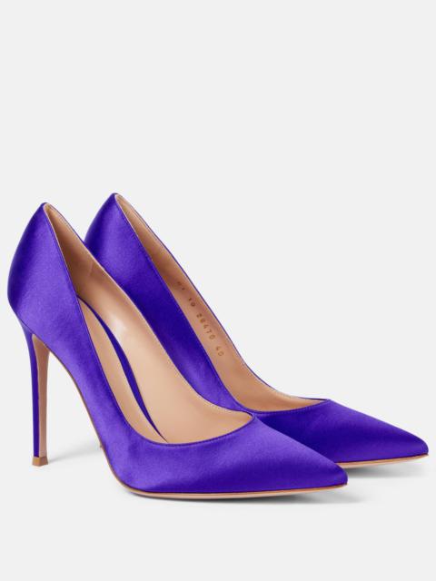 Gianvito Rossi Gianvito 105 satin crêpe pumps