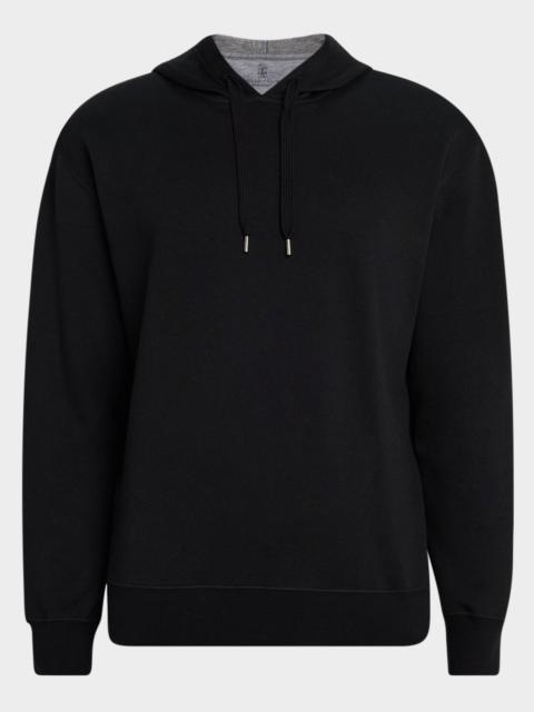 Brunello Cucinelli Men's Travel Hooded Sweatshirt