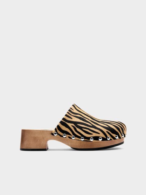 SIMONMILLER Rio Wood Clog In Zebra