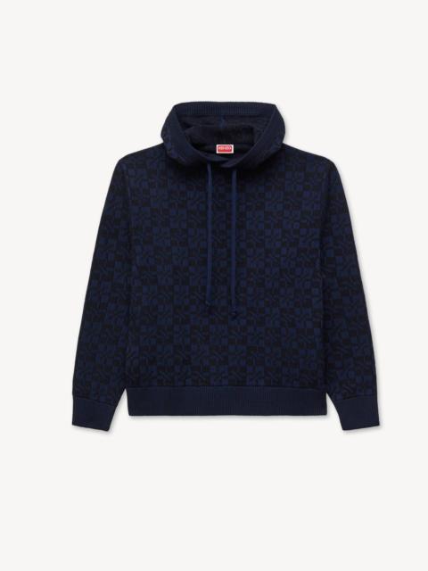 KENZO 'Kenzogram' knitted hoodie in cotton
