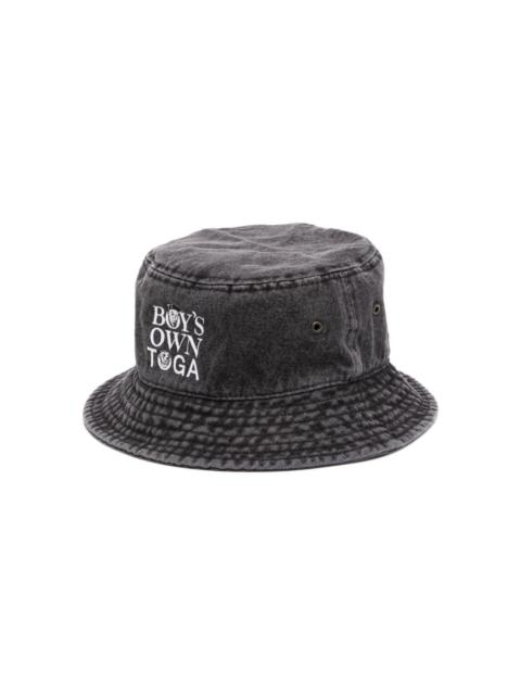 TOGA VIRILIS x Boy's Own embroidered bucket hat