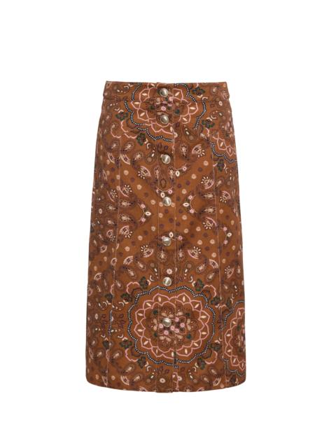 Cara Cara Juniper Midi Skirt