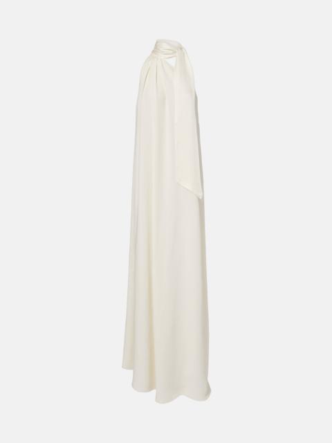 Taller Marmo Bridal Astor crêpe cady gown