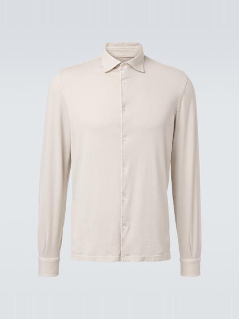 FEDELI Cotton jersey shirt