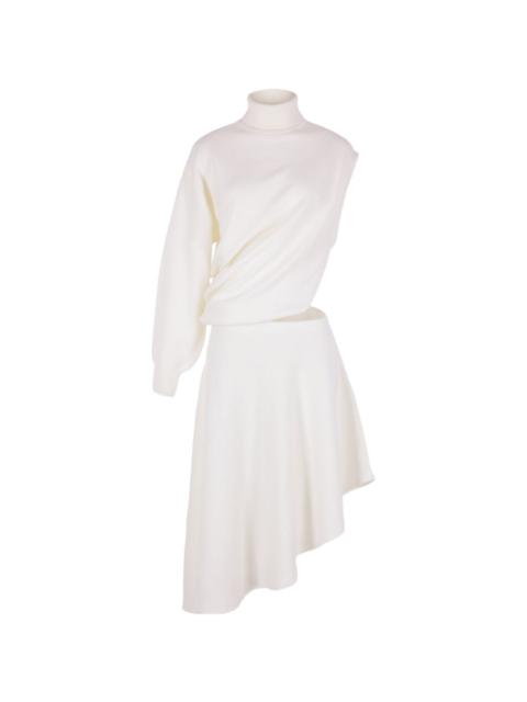 Alaïa asymmetric mini dress