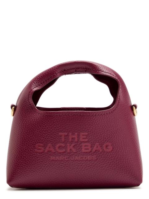 Marc Jacobs Marc Jacobs The Sack Micro Leather top Handle bag