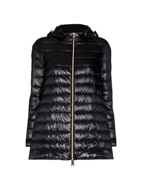 Herno concealed-hood padded jacket