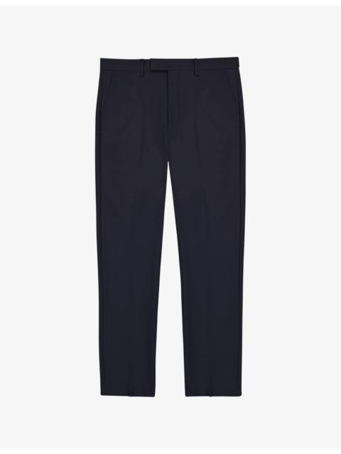 REISS Eastbury slim-fit mid-rise stretch-cotton chinos