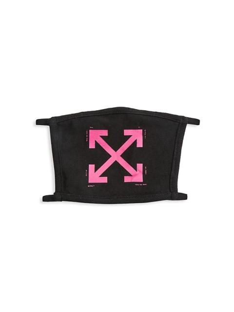 Off-White Black & Pink Arrows Mask