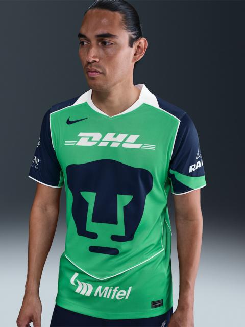 Nike Pumas UNAM 2025/26 Stadium Third Men's Nike Dri-FIT Total 90 Soccer Replica Jersey