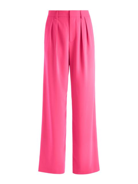 Alice + Olivia POMPEY HIGH WAISTED PLEATED PANTS