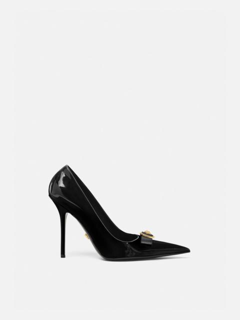 VERSACE Gianni Ribbon Pumps 110 mm