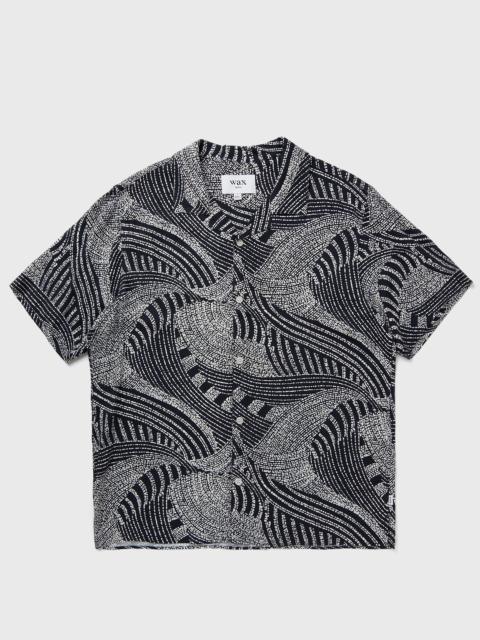 Wax London DIDCOT SS SHIRT DOTTED SWIRL