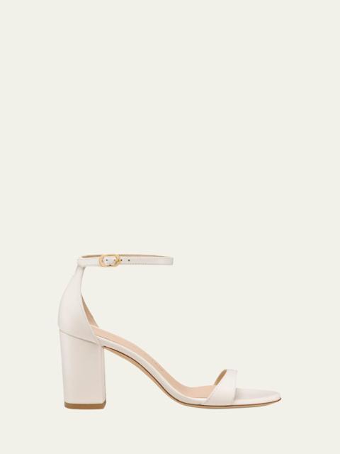 Stuart Weitzman Nudistarc 75mm Block Sandals